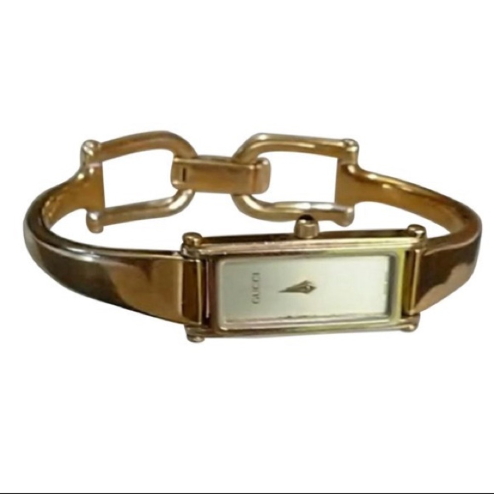 Gucci’s Gold Plated Watch - Women’s -